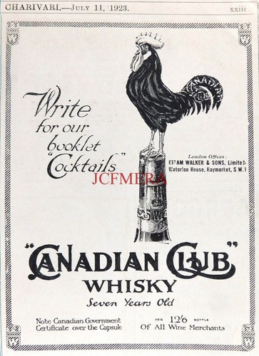 Canadian club seven years - canadian, 'seven