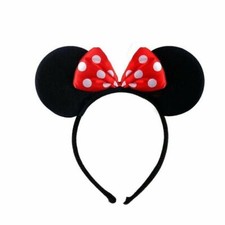 Black Minnie Mouse Ears With