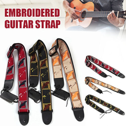 Embroidered guitar fender - embroidered,