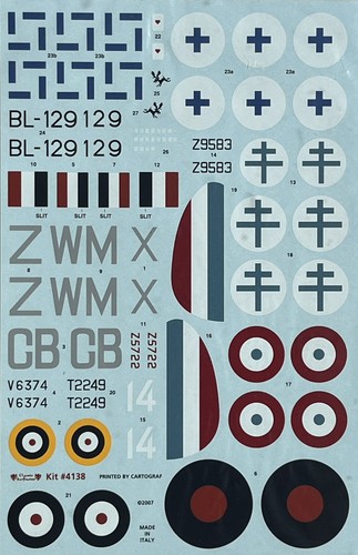Decals bristol blenheim - decals,