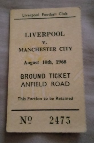 1968 league liverpool - liverpool, v