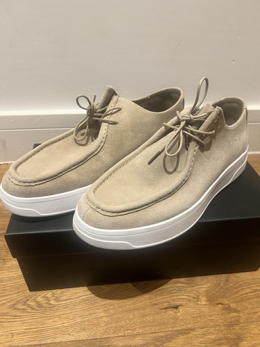 Suede pork pie shoes stone - shoes, in