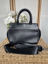 Modalu black leather handbag