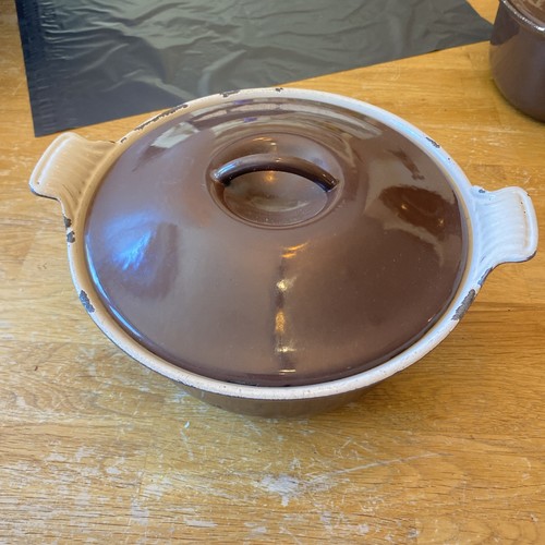 Vintage chocolate creuset - chocolate, le