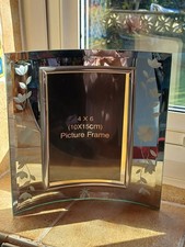 Etched Bevelled Mirror Curved