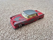 VINTAGE 1960S CORGI TOYS 230 MERCEDES BENZ 220SE COUPE RED DIECAST CAR