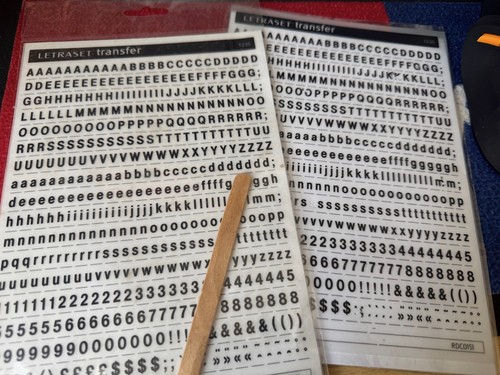 Letraset 1235 sealed - 1235,
