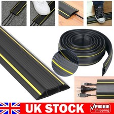 Floor Cable Duct Cable Cover Protector Rubber Floor Wire Tidy Safe Trunking Ramp