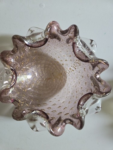 Vintage smoky murano glass - smoky,