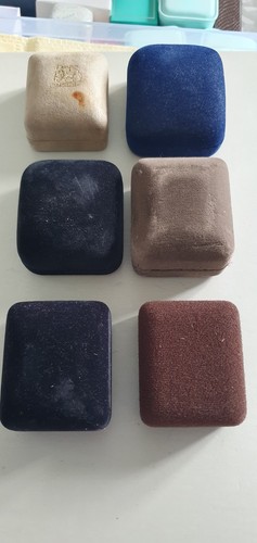 Vintage ring box job lot - ring,
