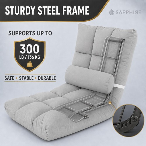 Floor chair with back support - floor,