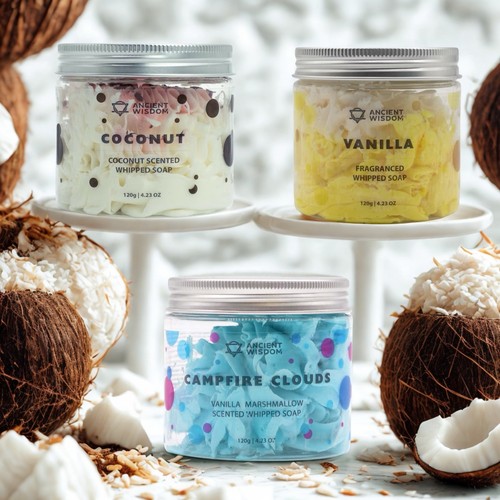Whipped soaps gorgeous - soaps,