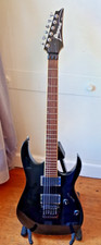 IBANEZ RGT 6 EX Electric Guitar BLACK Thru Neck, EMG Pickups, RGT6EX *STUNNING*