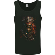 Pirate Skull 2 Mens Vest Tank
