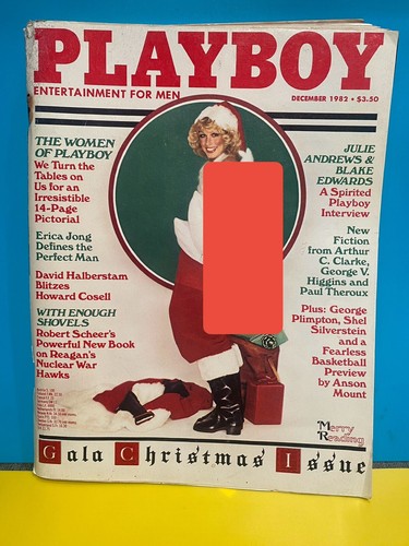 Playboy december 1982 - playboy, vintage