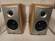 JPW 201 Solid Wood Hi-Fi Stereo Bookshelf Speakers - Made In ENGLAND