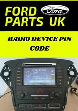 FORD MONDEO BLAUPUNKT STEREO RADIO CD PLAYER PIN DEVICE CODE