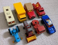 Matchbox Vintage 1970s-80s 8x Vehicles Bundle. Ideal Parts Or Restoration.