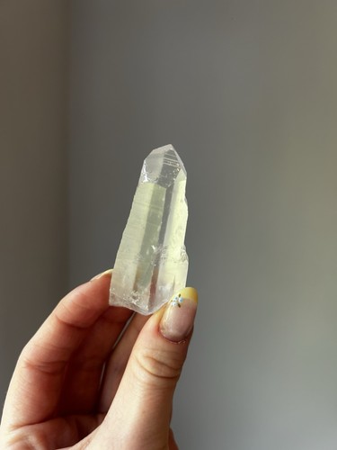 Clear lemurian seed - seed, quartz