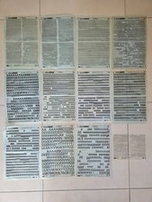 Letraset Transfer Black