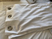 White Curtains Eyelet