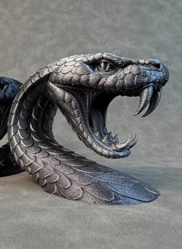 Snake head decoration statue - snake,