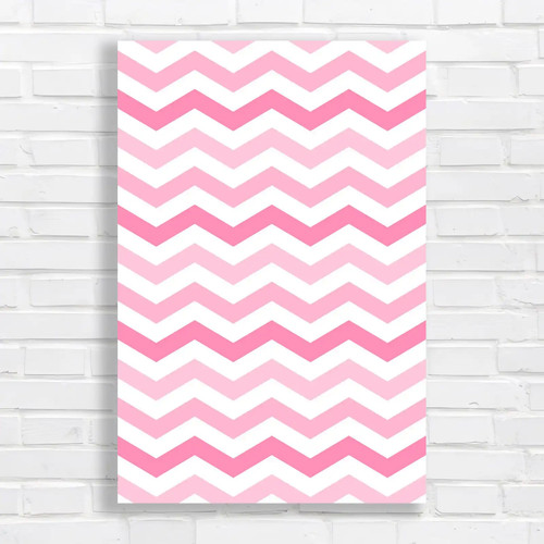 Pastel chevron nursery pink - pastel,