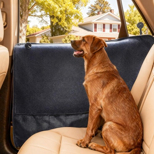 Dog car door protector丨2 - dog,