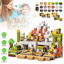 100Pcs Magnetic Building Block