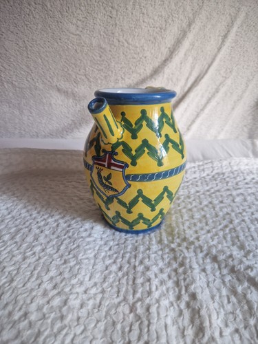 Vintage italian majolica jug - vintage,