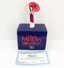 Disney Grolier Hanging Christmas Tree Decoration - Mulan *Repaired*