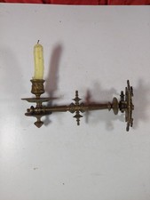 Vintage Brass Heavy Piano Sconce