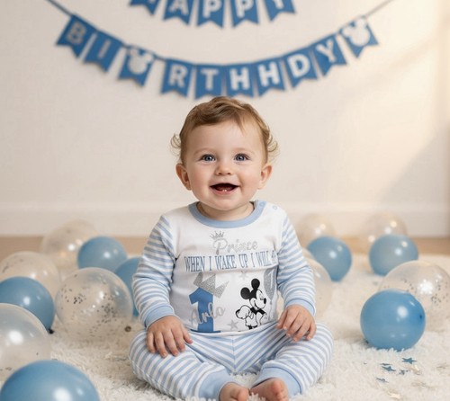 Baby boy blue stripey - boy,