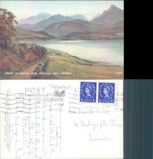 Peaks of Arran and Brodick Bay