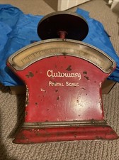 Vintage Salter Autoway Postal Scale / Collectible / Metal / 1940's ? (B561)
