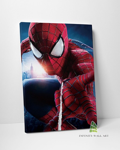 Spider man web - canvas, wall