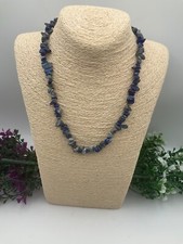 Vintage blue, silver tone