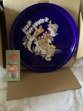 Tetley Tea Folk Branded 13" Round Metal Tray Collectable Rare NEW AND UNUSED