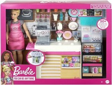 Barbie Coffee Shop with Doll