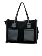 RIPANI Alda Tote Bag L I621ON Black Leather Bag Made in Italy