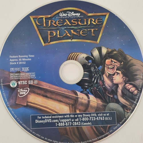 Disney treasure planet - treasure, dvd
