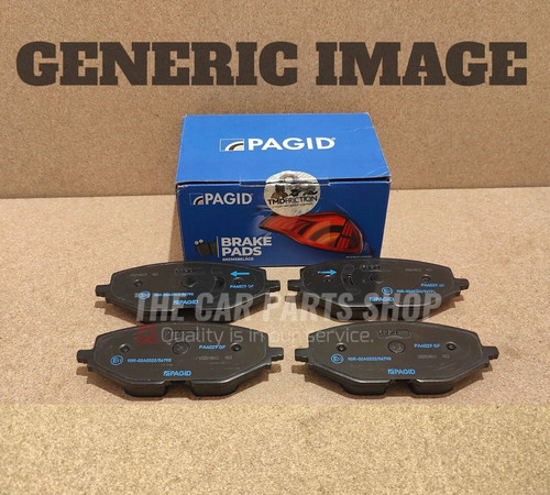 Rear brake pads - rear, 1