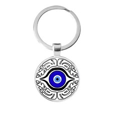 Turkish Blue Evil Eye Pendant