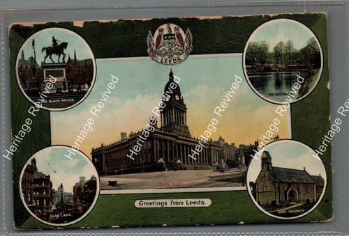 Vintage leeds yorkshire town - leeds,