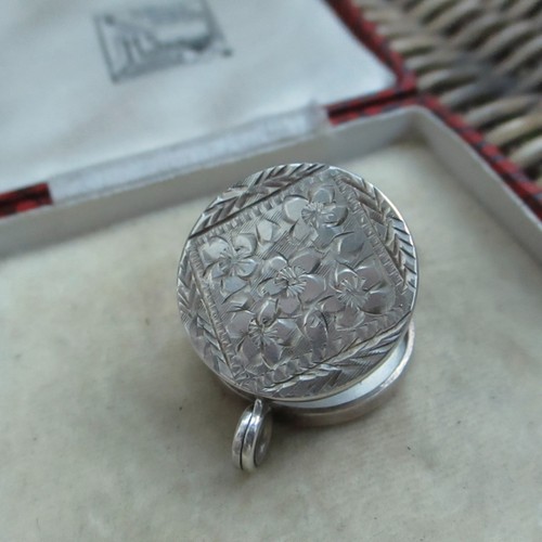 Unusual vintage sterling top - unusual,