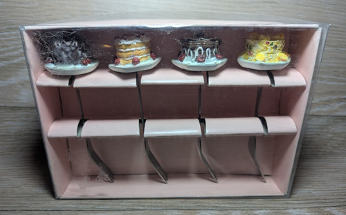 Cake topper dessert - topper, forks