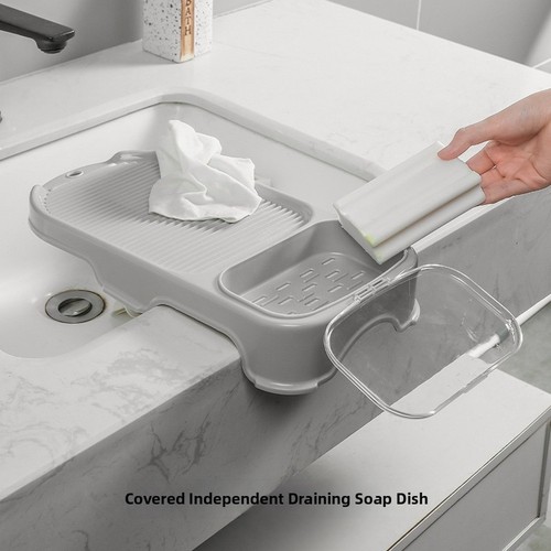 Textured scrub board - board, slip
