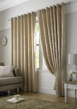 Pair of Curtains Cream 66 x 54