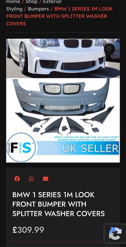 Front bumper for - for, 1