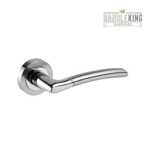 Modern internal chrome door - modern,